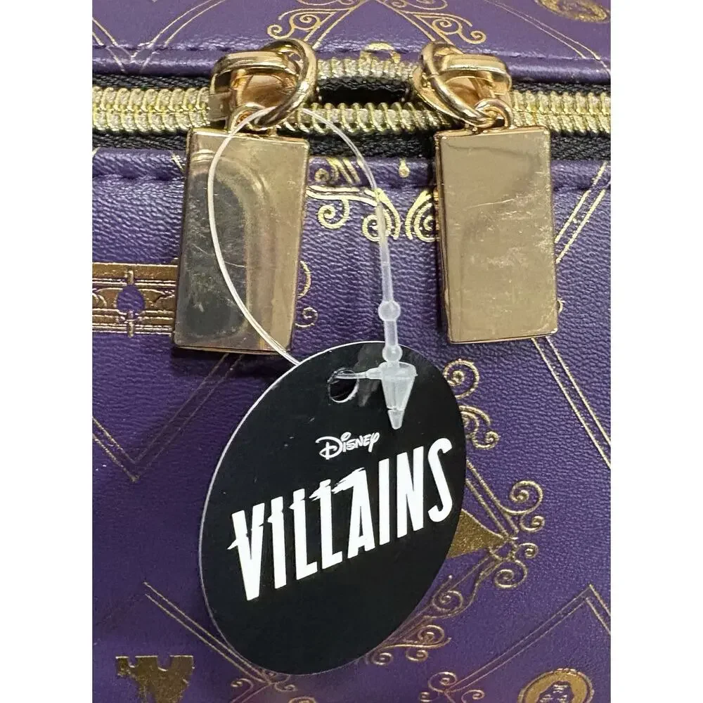 Bath & Body Works Evil Queen Cosmetic Makeup Bag Purple Travel Case NWT